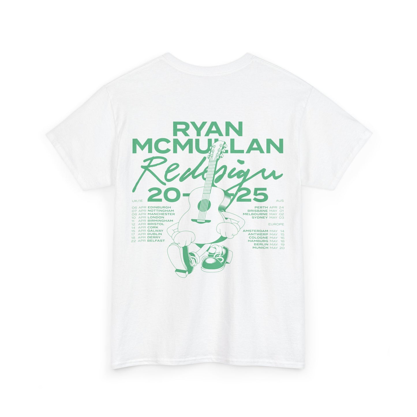 Unisex Heavy Cotton Tee - Ryan McMullan Tour 2025 Graphic Tee