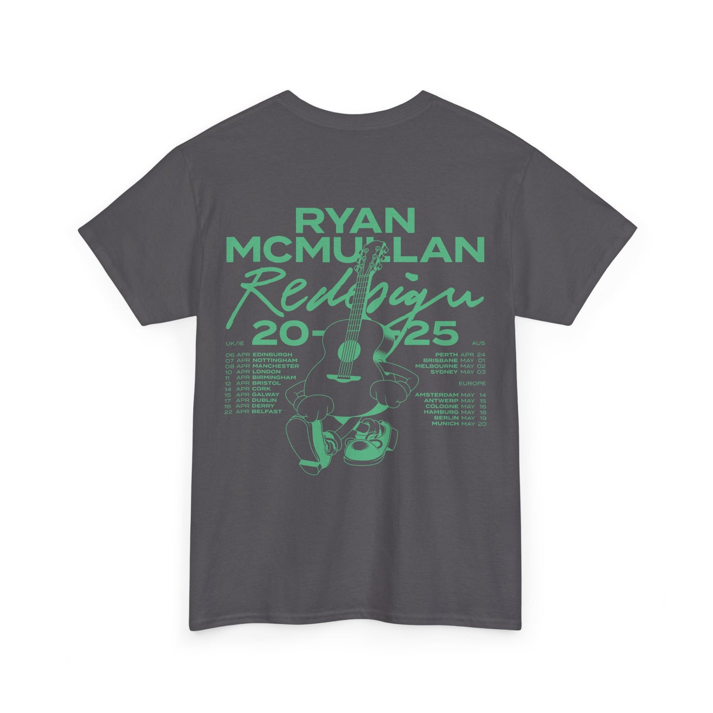 Unisex Heavy Cotton Tee - Ryan McMullan Tour 2025 Graphic Tee
