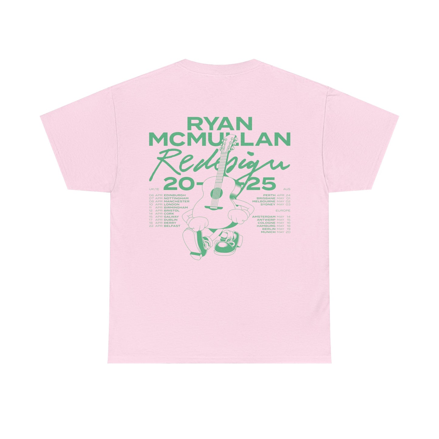 Unisex Heavy Cotton Tee - Ryan McMullan Tour 2025 Graphic Tee