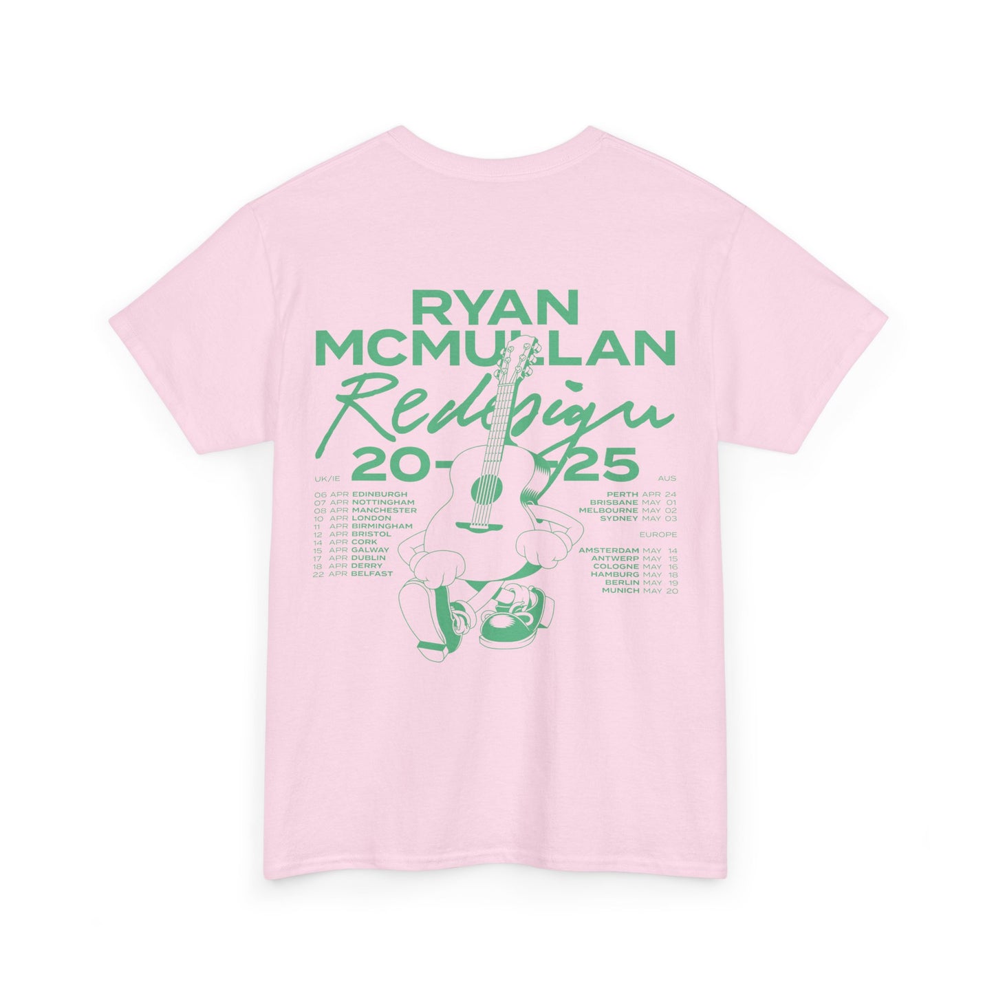 Unisex Heavy Cotton Tee - Ryan McMullan Tour 2025 Graphic Tee