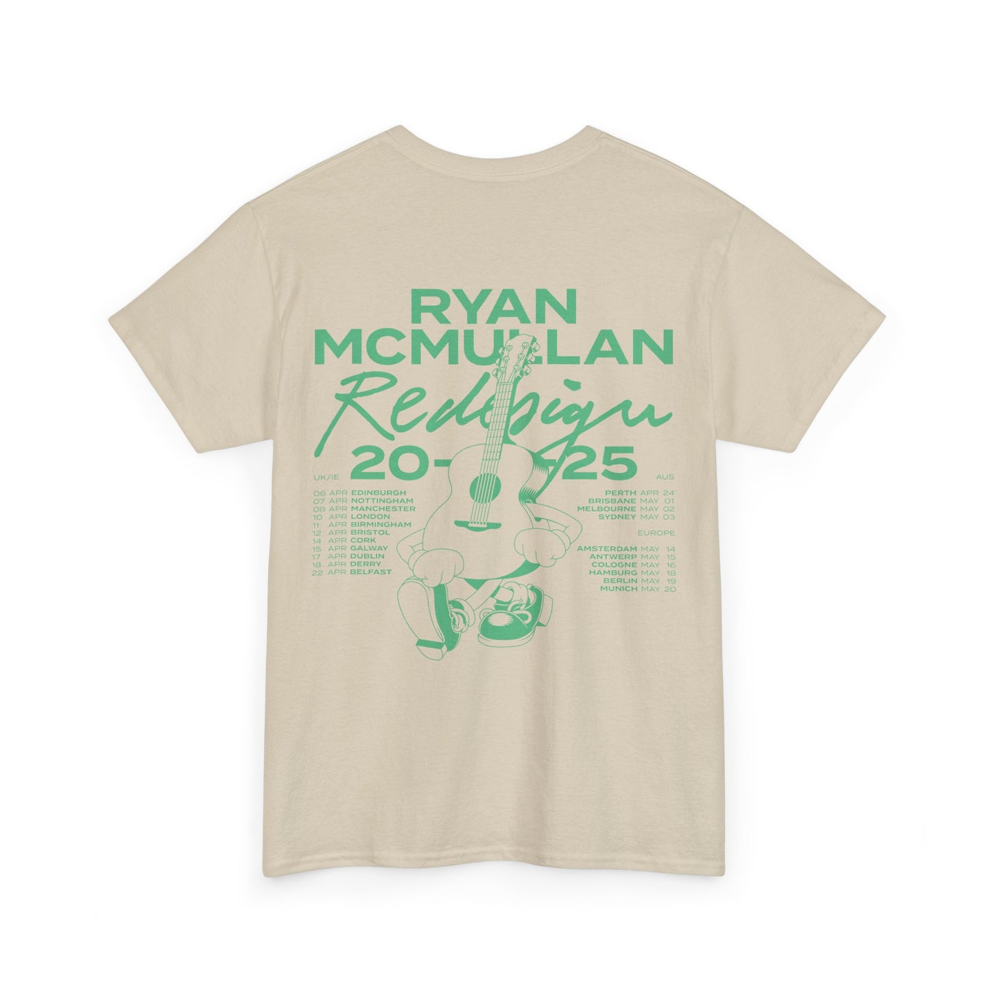 Unisex Heavy Cotton Tee - Ryan McMullan Tour 2025 Graphic Tee