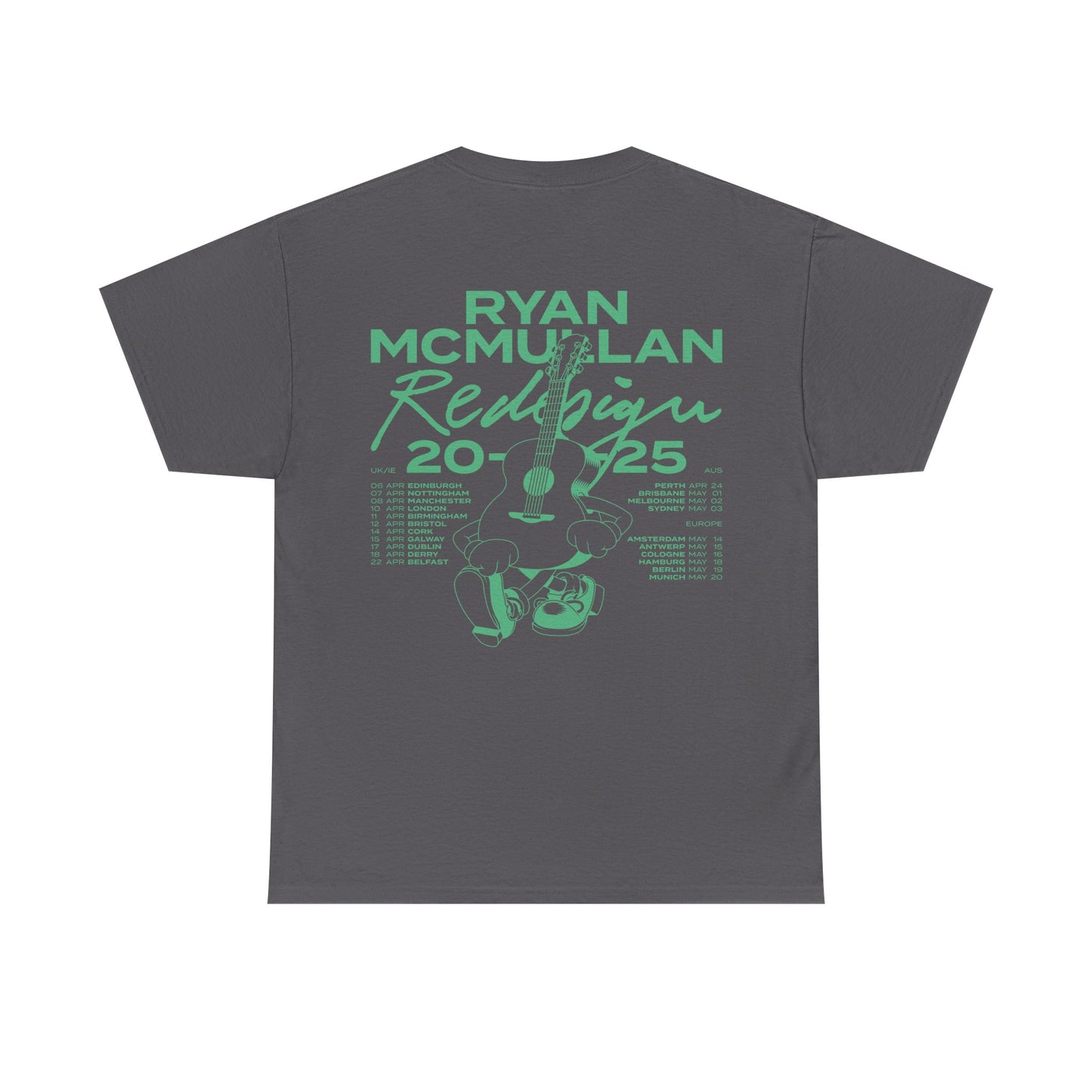 Unisex Heavy Cotton Tee - Ryan McMullan Tour 2025 Graphic Tee